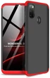 Чехол GKK 360 для Samsung Galaxy M30s 2019 / M307 бампер оригинальный Black-Red - изображение 1