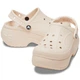 Женские кроксы Crocs Bella Clog Bone W7 37р. (23,8 см) Бежевые - изображение 4