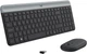 Комплект (клавиатура + мышь) Logitech MK470 Wireless Slim Graphite (920-009206\920-009204) [80788] - изображение 2