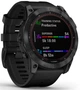 Смарт-годинник Garmin Fenix 7X Sapphire Solar Edition Black DLC Titanium with Black Band (010-02541-22/23) [67894] - зображення 3