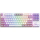 Клавиатура Hator Rockfall 2 Mecha Signature Edition USB White/White/Lilac (HTK-521-WWL) [103450] - изображение 1
