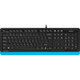 Комплект (клавиатура + мышь) A4Tech Fstyler F1010 Black/Blue (1147546) [114614] - изображение 2