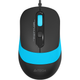 Комплект (клавиатура + мышь) A4Tech Fstyler F1010 Black/Blue (1147546) [114614] - изображение 3