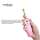 Дитяча зубна щітка Medica+ KidsBrush 2.0 Pink + Насадки (6 шт) - зображення 6