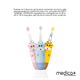 Дитяча зубна щітка Medica+ KidsBrush 2.0 Pink + Насадки (6 шт) - зображення 7