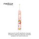 Звукова зубна щітка MEDICA+ KidsBrush 7.0 PINK (Японія) + Насадки (4 шт) - зображення 3
