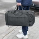 Спортивная мужская сумка с отделом для обуви TRIUMF Black на 53 л для тренировок и фитнеса - изображение 9