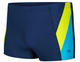 Плавки-шорты Aqua Speed LOGAN для мужчин темно-синий/голубой желтый size XXXL/96-104см - изображение 1