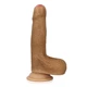 Фаллоимитатор Lovetoy Dual-Layered Uncircumcised Platinum Silicone Dildo 7 цвет коричневый (19580014000000000) - изображение 2