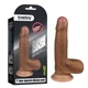 Фаллоимитатор Lovetoy Dual-Layered Uncircumcised Platinum Silicone Dildo 7 цвет коричневый (19580014000000000) - изображение 8