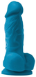 Фалоімітатор NS Novelties Colours Pleasures 4 колір блакитний (13266008000000000) - зображення 1