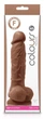 Фаллоимитатор NS Novelties Colours Pleasures 5 цвет коричневый (16686014000000000) - изображение 3
