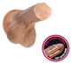 Фаллоимитатор Lovetoy 7 Inch Dual-layered Platinum Liquid Silicone Nature Cock цвет телесный (20298026000000000) - изображение 5