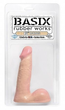 Фалоімітатор Pipedream Basix Rubber Works , 15 см колір тілесний (08802026000000000) - зображення 2