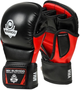 Rękawice MMA Bushido ARM-2011 rozmiar S/M Black/Red (5902539011401) - obraz 1