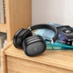 Навушники бездротові HOCO W35 Max auspicious ANC noise reduction BT headphones BT5.4 Black - зображення 3