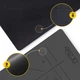 Килимок (мат) спортивний 4FIZJO PU 183 x 61 x 0.4 см для йоги та фітнесу Black (P-5907739319531) - зображення 4