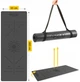 Коврик (мат) спортивный 4FIZJO PU 183 x 61 x 0.4 см для йоги и фитнеса Black (P-5907739319531) - изображение 8