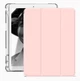 Чохол iPad mini 4/5 TPU Transparent Pen Slot Smart Case pink - зображення 1