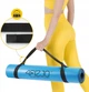 Коврик (мат) спортивный 4FIZJO PU 183 x 61 x 0.4 см для йоги и фитнеса Blue (P-5907739319555) - изображение 8