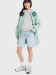 Вітрівка-дощовик з капюшоном жіночий Levi's misty rain jacket А58660001 S Зелений (5401105967765) - изображение 3