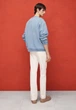 Світшот чоловічий Regular Fit H&M (58122) L Синій - зображення 4