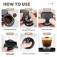 Многоразовый адаптер капсула для кофеварки Krups, Delonghi, Nescafe Dolce Gusto, Piccolo XS, Genio S чорний - изображение 5