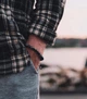 Браслет из натурального камня Снежный обсидиан - изображение 5