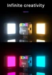 Відеосвітло Ulanzi Vijim Rechargeable Mini RGB Light UV-B01001 VL49 RGB Pro Black - зображення 5