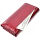 Женский кожаный кошелек на магнитах ST AE150-1 RED - изображение 5