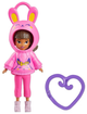 Ігровий набір Polly Pocket Plush Лялька в худі Кролик HRD63 (194735174010) - зображення 1