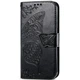 Чехол-книжка с рисунком UniCase Butterfly Pattern для OPPO A3x / A3 / A40m - Black - изображение 5