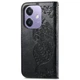 Чехол-книжка с рисунком UniCase Butterfly Pattern для OPPO A3x / A3 / A40m - Black - изображение 6