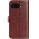 Классический чехол-книжка Deexe Wallet Style для Google Pixel 9a - Brown - изображение 5