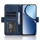 Чехол-книжка с кармашками Deexe Wallet Stand для Realme C63 / C61 / Note 60x - Blue - изображение 2