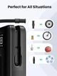 Портативний компресор UGREEN CD259 Portable Tire Inflator 2x2500mAh 10.3bar 15l/min + ліхтарик + чохол (15951) - зображення 7