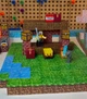 Магнитный конструктор Minecraft Тайный дом 128шт, Детский конструктор Майнкрафт на магнитах - изображение 8