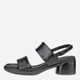 Sandały damskie na słupku skórzane Ecco Sculpted Sandal LX 35 22276301001 41 Czarne (194891503648) - obraz 1