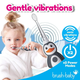 Szczoteczka dla dzieci Brush-Baby WildOnes Sonic Pingwin 0-10 lat (5060178102789) - obraz 7