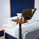 Приставной мобильный столик с регулировкой высоты Hommex Mobidesk Duo USB Walnut (TH-010-2 Walnut) - изображение 5