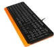 Клавиатура проводная A4Tech FKS10 USB Orange (4711421963398) - изображение 5