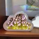 Ночник настольный с тюльпанами светильник в зеркале светодиодный ночник «Облако и тюльпаны» - изображение 1