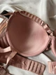 Комплект бюстгальтер + трусики слипы 8283D Weiyesi коричневый 90D/2XL - изображение 2