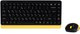 Комплект беспроводной A4Tech Fstyler FG1110 Bumblebee (4711421987752) - изображение 1