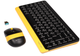 Комплект беспроводной A4Tech Fstyler FG1110 Bumblebee (4711421987752) - изображение 5