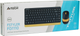 Комплект беспроводной A4Tech Fstyler FG1110 Bumblebee (4711421987752) - изображение 7