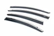 Хромированные ветровики (4 шт, Niken) для Honda Civic Sedan IX 2011-2016 годов. - изображение 1