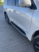 Боковые пороги (дизайн Lexus 2016-2025) Черный цвет для Lexus LX570 / 450d - изображение 3