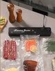 Вакууматор Vacuum Sealer бытовой вакуумный упаковщик продуктов Черный - изображение 5