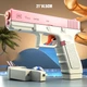 Дитячий Водяний пістолет Glock. Рожевий автоматичний водяний пістолет + 2 обойми - зображення 5